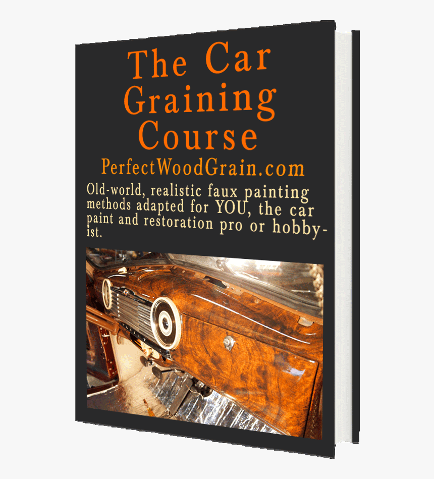 The Car Graining Course Perfectwoodgrain Learn Faux - Poster, HD Png Download