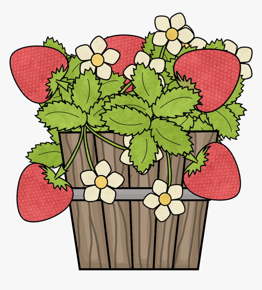 สวน สต อ เบ อ รี่ การ์ตูน, HD Png Download