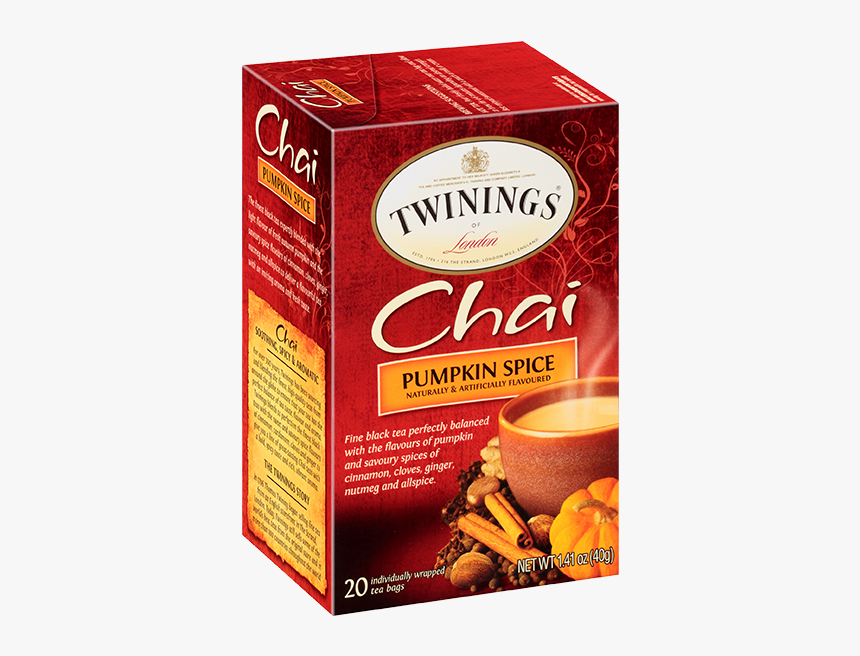 Twinings Pumpkin Spice Chai Tea, HD Png Download
