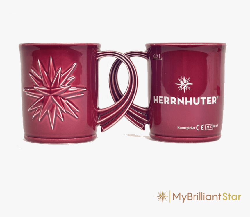 Herrnhut Star Mug 
 Class - Weihnachtstasse, HD Png Download