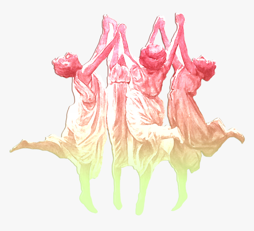 Camp Grace Women Dancing - Illustration, HD Png Download