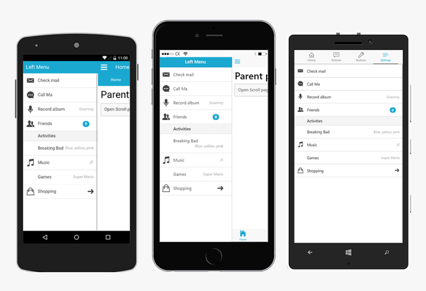 Template Aws Ionic, HD Png Download