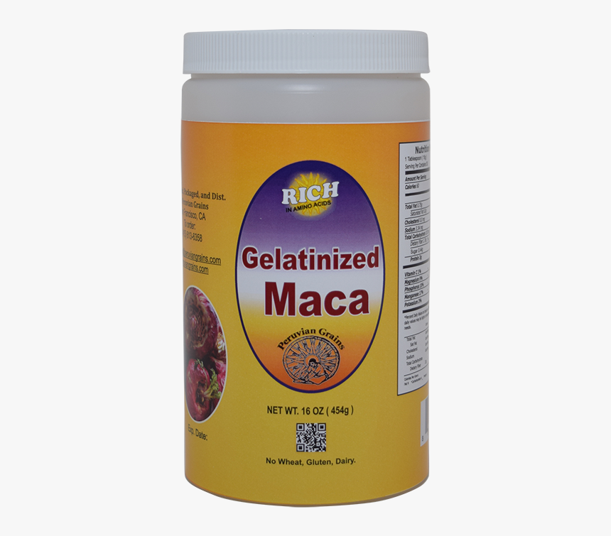 Peruvian Grains - Gelatinized Maca - Hericium, HD Png Download