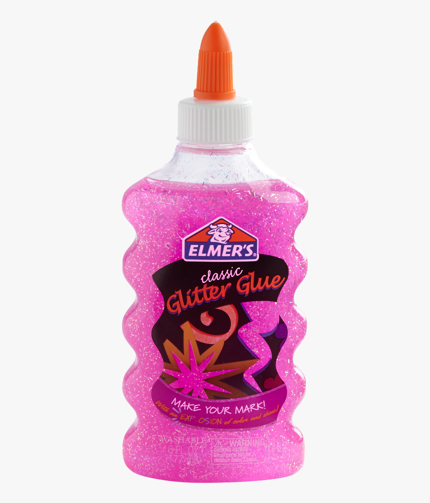 Transparent Glue Bottle Png Glitter Glue Elmer's Glue Png, Png