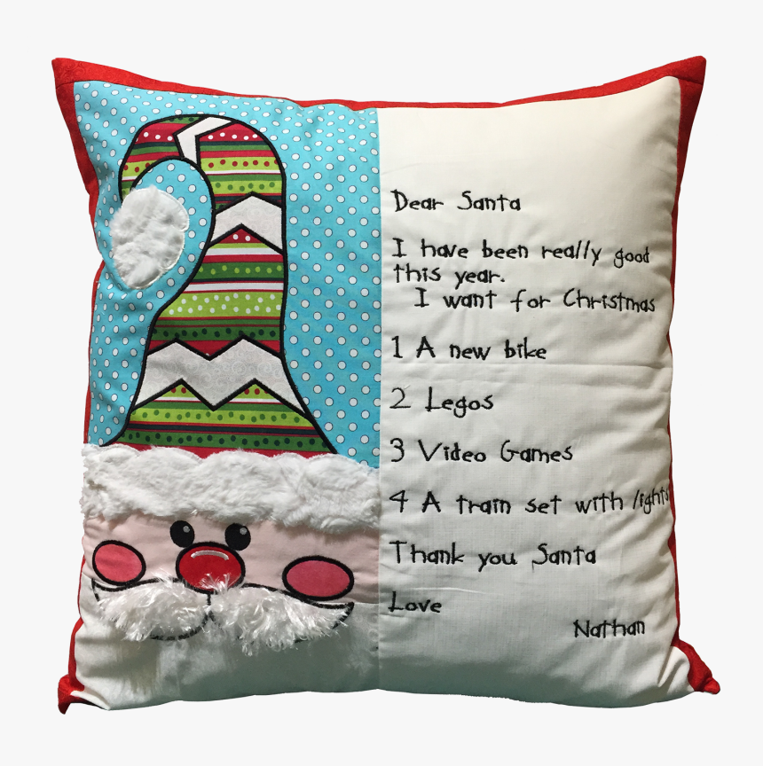 Transparent Santa Boots Png - Letter To Santa Embroidery Design, Png Download