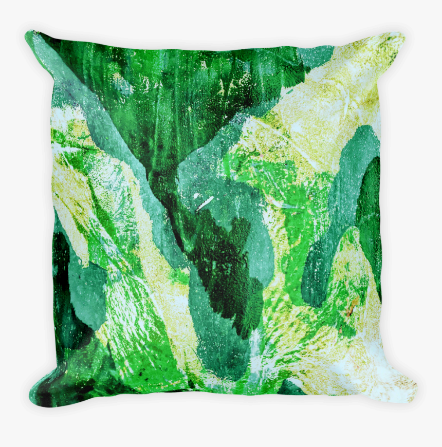 Tropical Leaves Pillow, HD Png Download