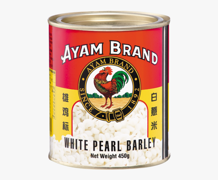 Ayam Brand White Pearl Barley 450g - Sardine Ayam Brand Recipe, HD Png Download