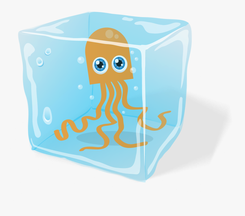 Character Design / Frozen Octopus - Frozen Octopus Cartoon, HD Png Download