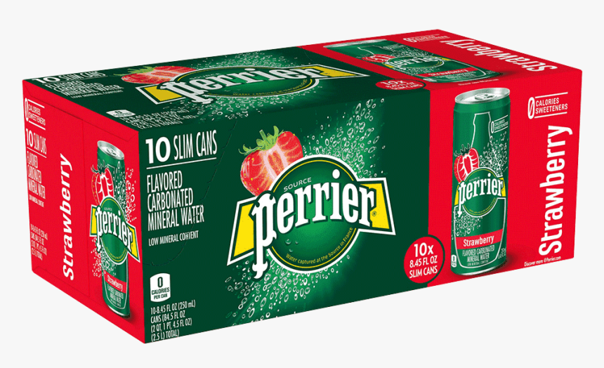 Perrier Sparkling Water Cans, HD Png Download