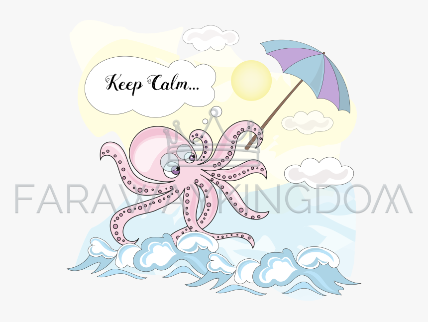 ภาพ พื้น หลัง ปลาหมึก, HD Png Download