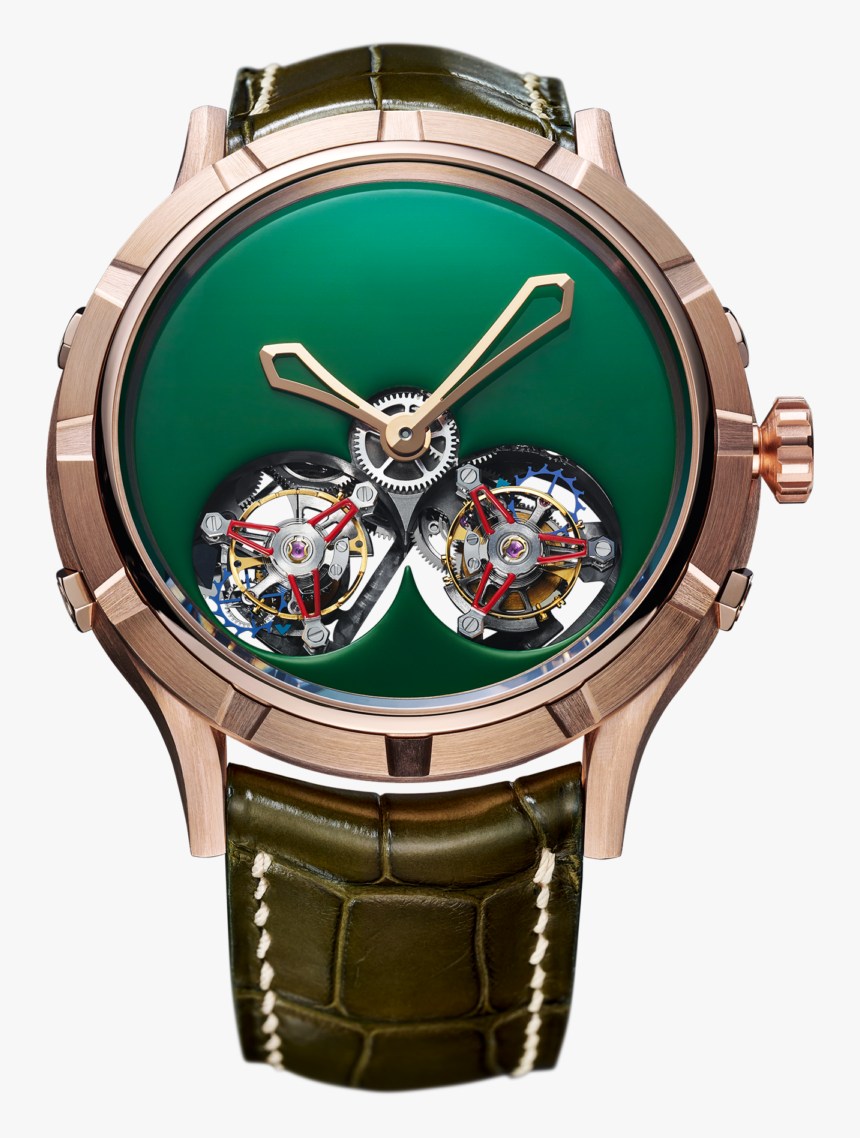 Manufacture Royale Green Watch Tourbillon, HD Png Download