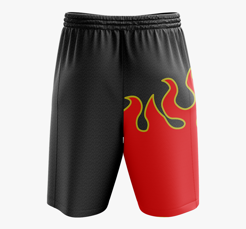 Red Flame Png - Board Short, Transparent Png