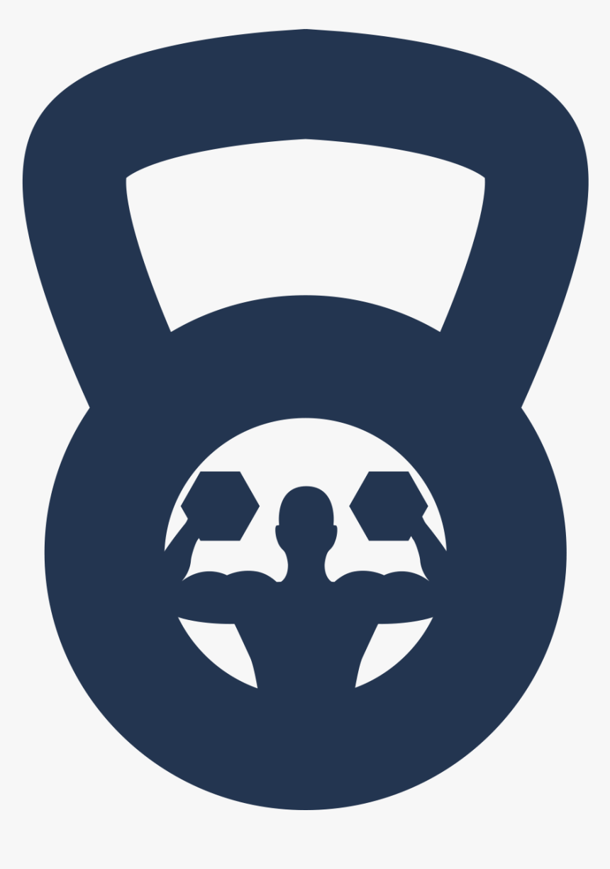 Two Weightlifting Tools Of Padlock Shape Svg Png Icon - Kettlebell, Transparent Png