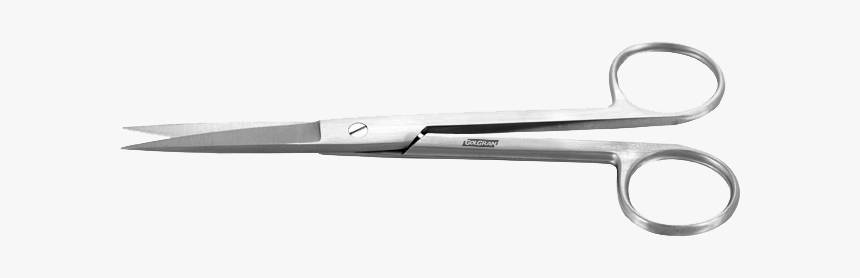 Tesoura Cirúrgica Ff Reta - Tijera Mayo Recta Roma Aguda, HD Png Download