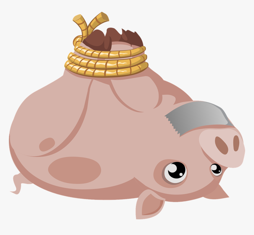 Hog Tied Pig, HD Png Download