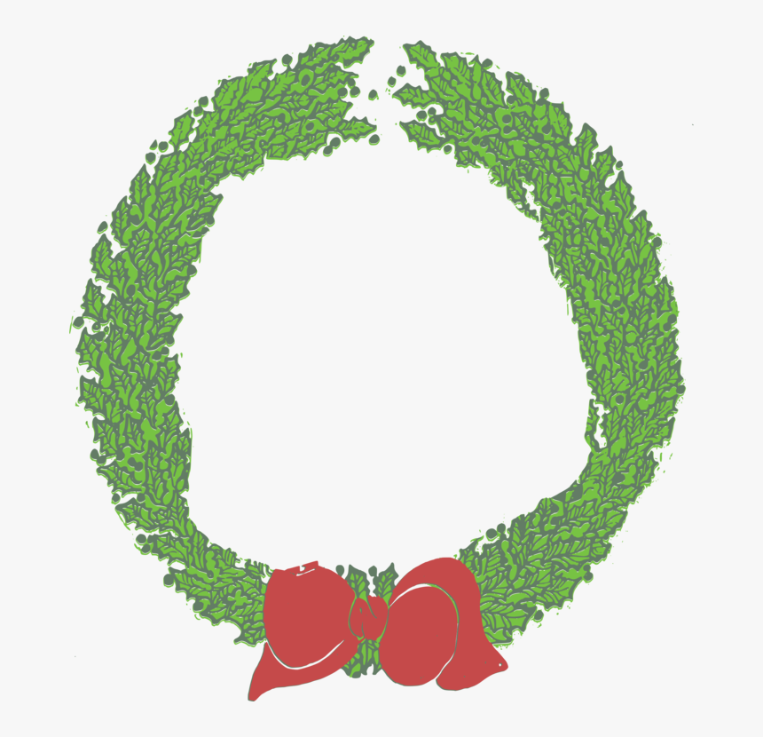 Grass,leaf,wreath - Borders In Round Shape, HD Png Download