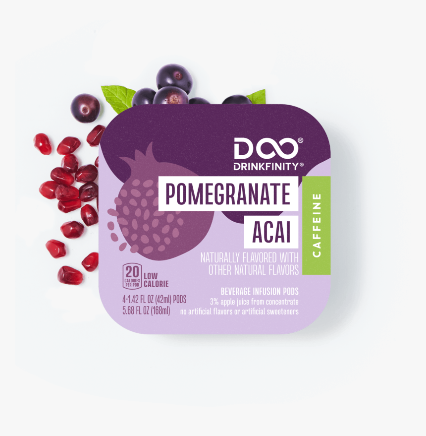 Pomegranate Acai - Seedless Fruit, HD Png Download