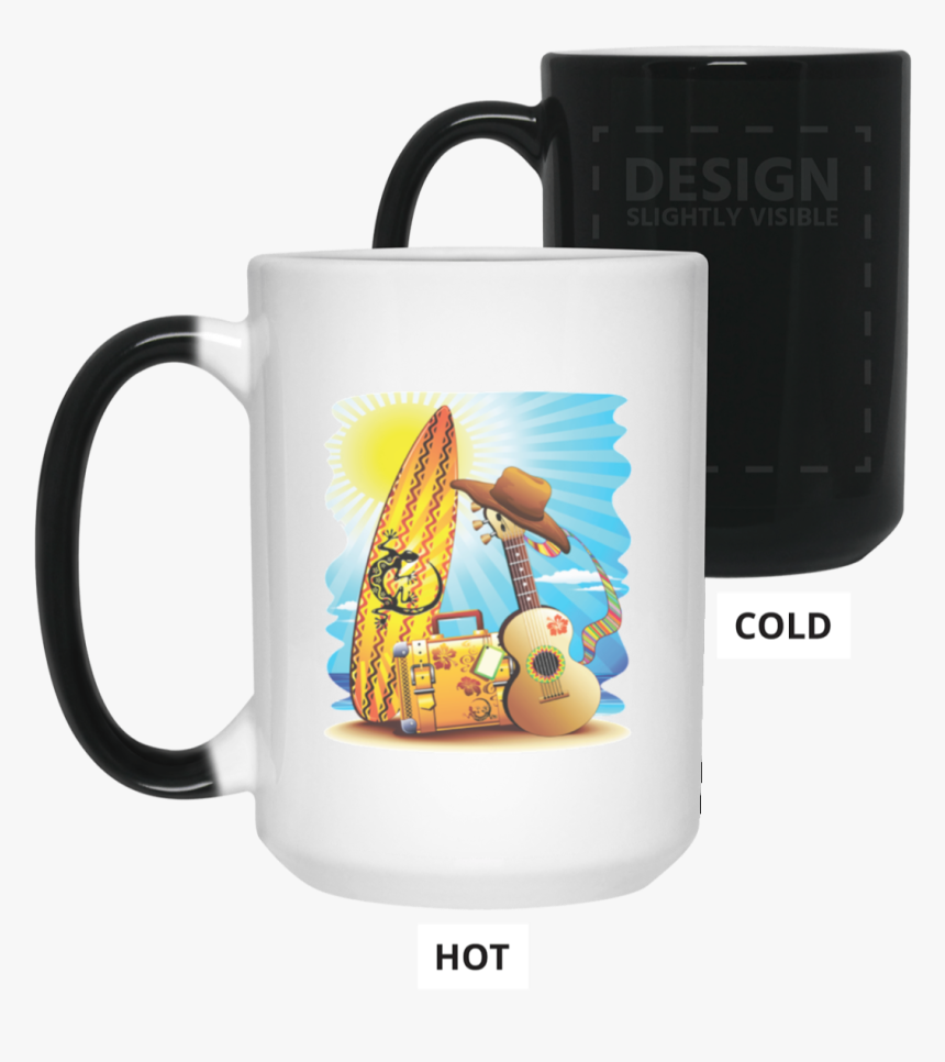 Mexican Surfer Guitar - Naruto Coffee Mug, HD Png Download