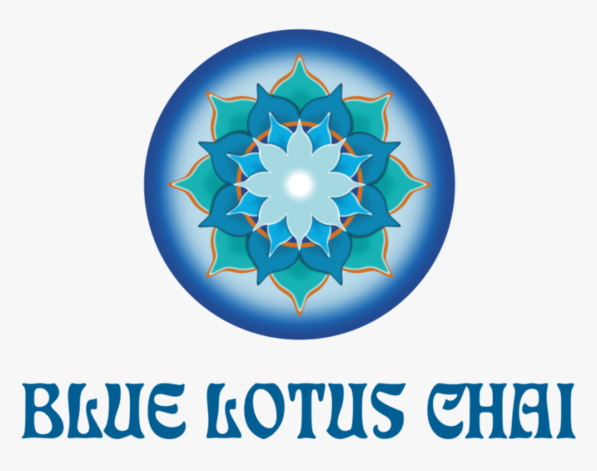 Blc Logos Square Outlined - Blue Lotus Chai Logo, HD Png Download