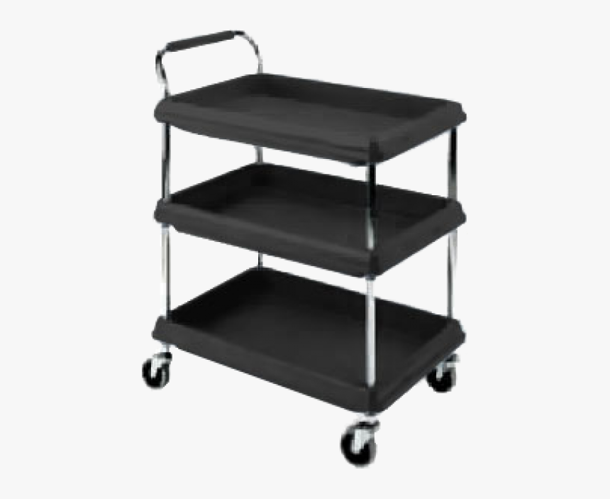 Deep Ledge Utility Cart - Small Trolley For Material Handling, HD Png Download