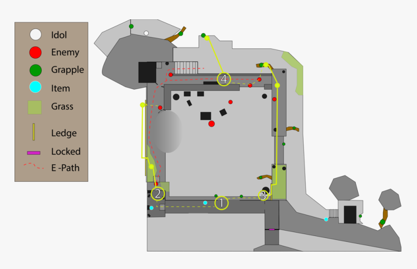 Sekiro - Map Recreation, HD Png Download