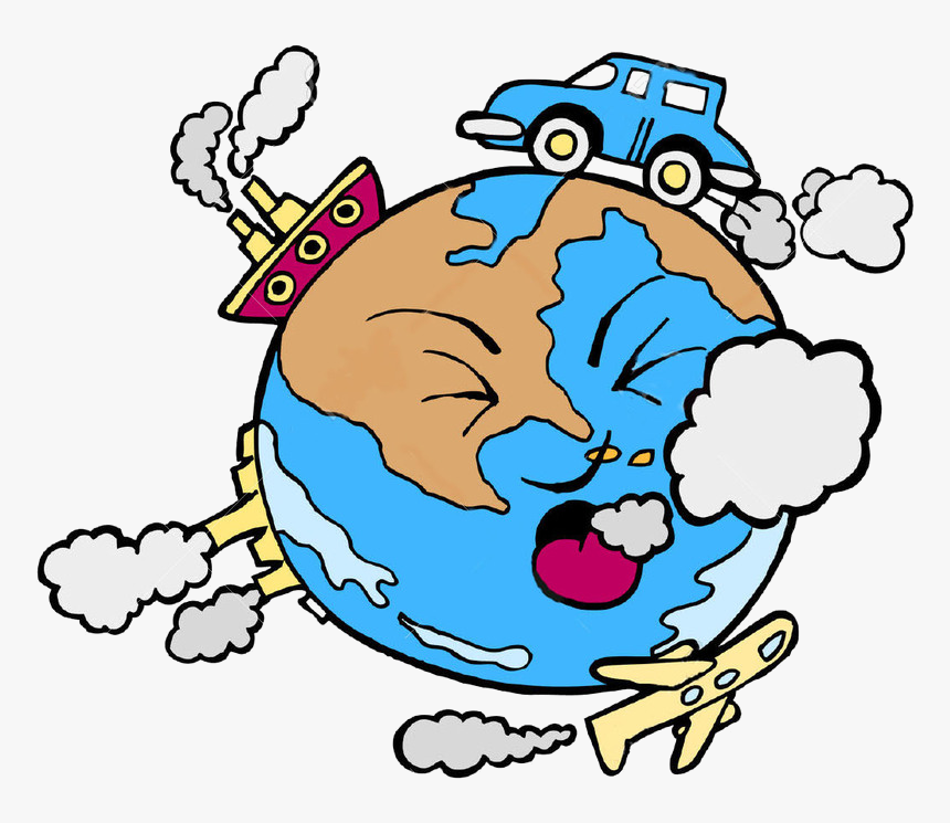 Cutting Down Trees, Trees Make Water Vapor, Which Leads - Pollution Clipart, HD Png Download