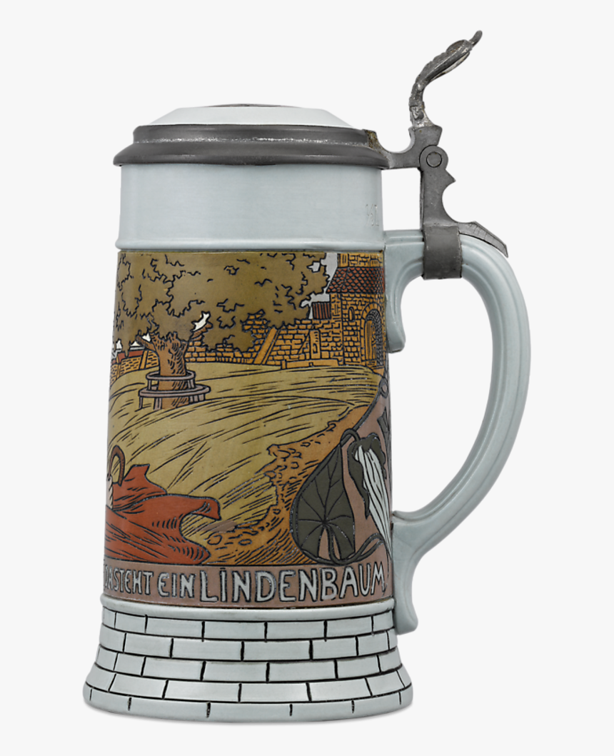 Der Lindenbaum Mettlach Beer Stein - Anchor Porter, HD Png Download