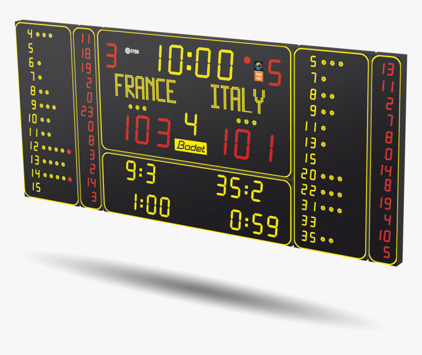 Tableau D Affichage Basket, HD Png Download