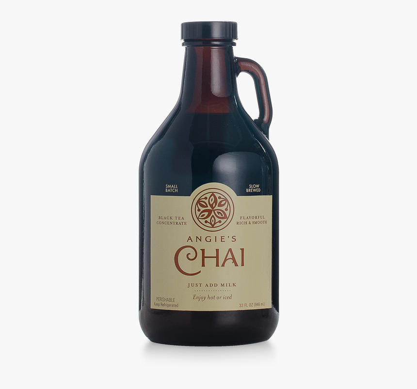Angie S Chai - Glass Bottle, HD Png Download