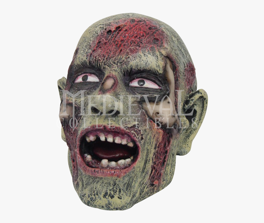 Walking Dead Zombie Face Png, Transparent Png