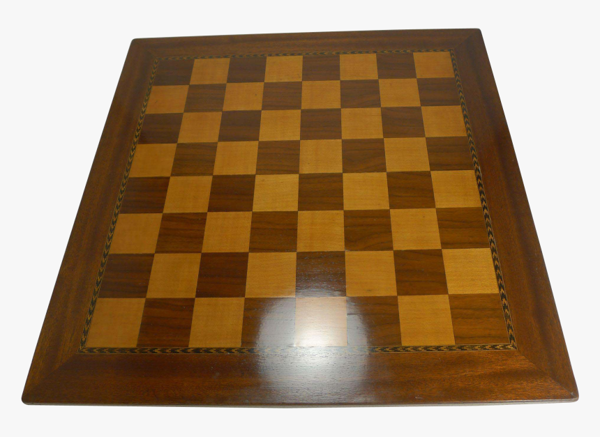 Transparent Chessboard Png - Black Walnut Chess Board, Png Download
