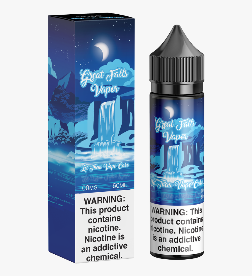 Let Them Vape Cake By Great Falls Vapor 
 Class Lazyload - Skull And Crossbones Product, HD Png Download