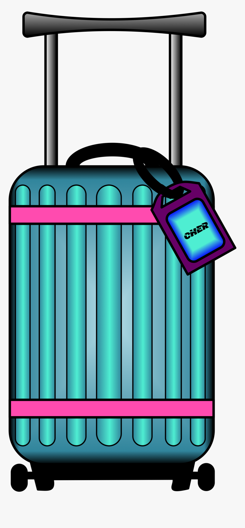 Maleta Fondos Pinterest Transportation And Clip - Maleta Clipart, HD Png Download