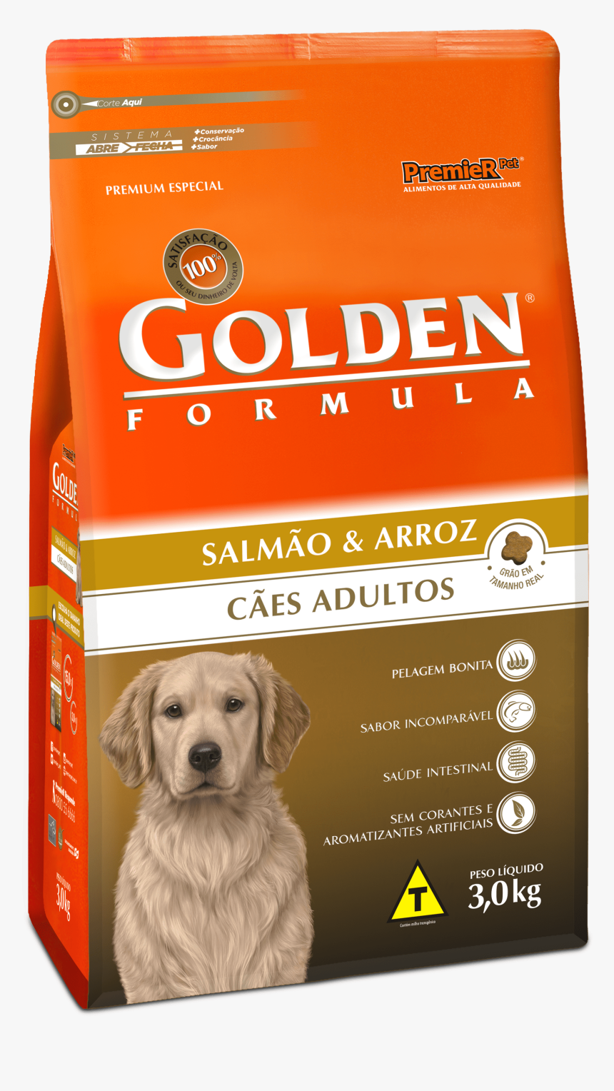 Ração Golden Salmão E Arroz, HD Png Download
