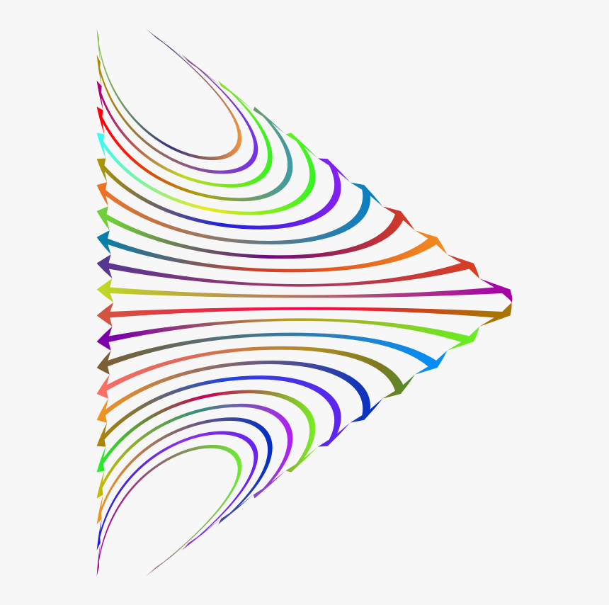 Arrows Perspective Design 2 Polyprismatic - Graphic Design, HD Png Download