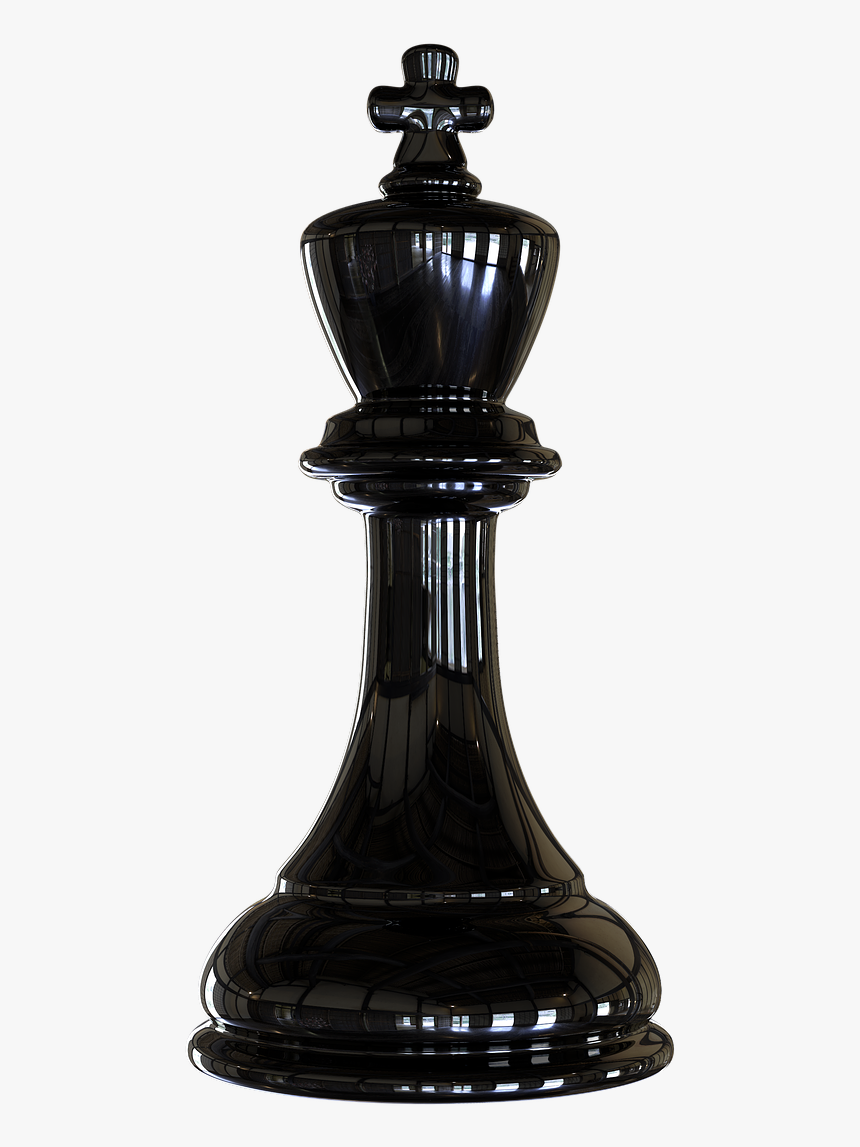 Chess Figure King Black Checkerboard Free Photo - Queen Chess Png, Transparent Png