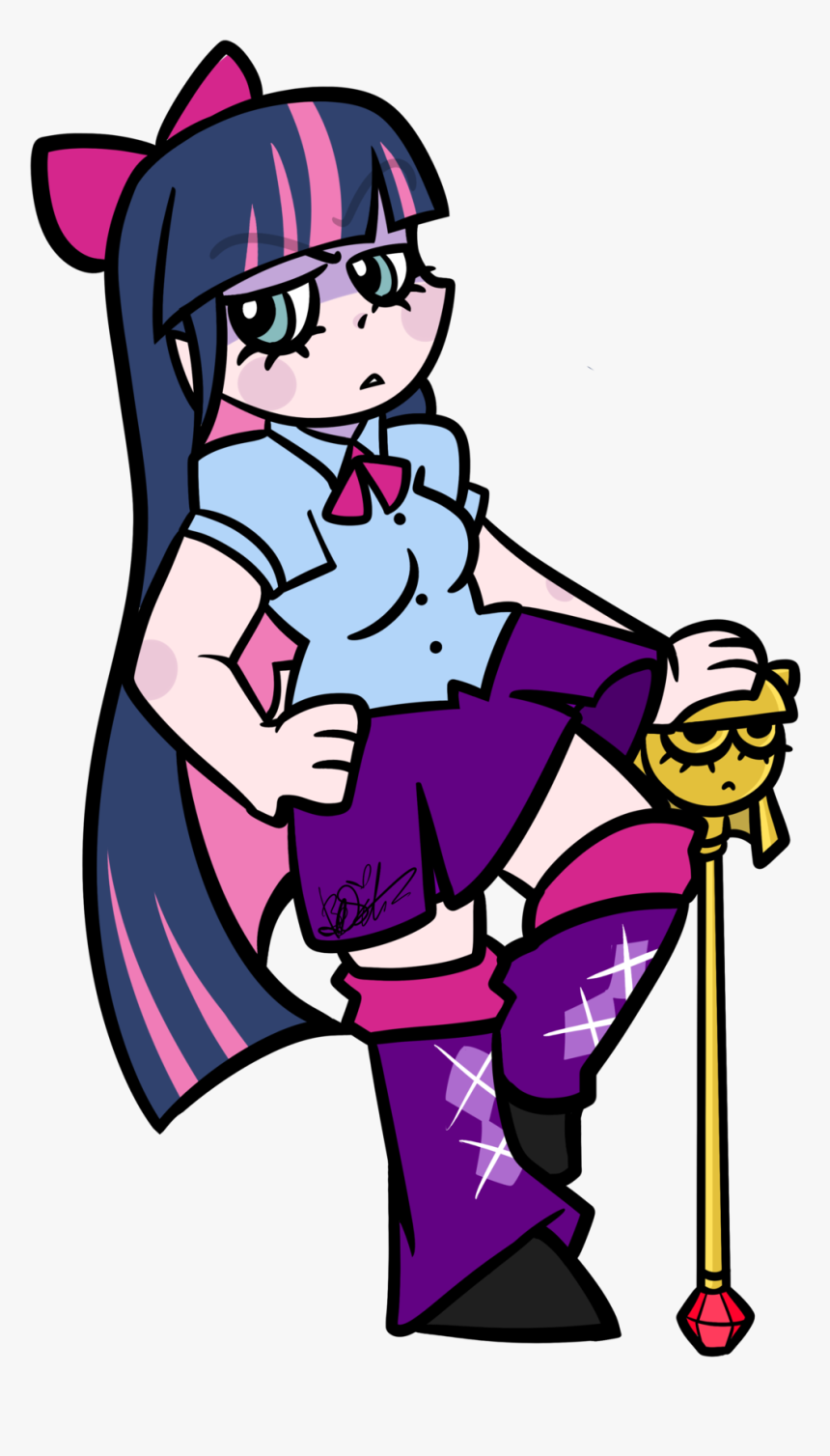 Transparent Kawaii Sparkles Png - Anime Hood Girl, Png Download