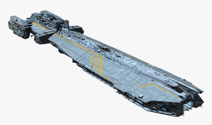 Space Battleship Concept Art, HD Png Download