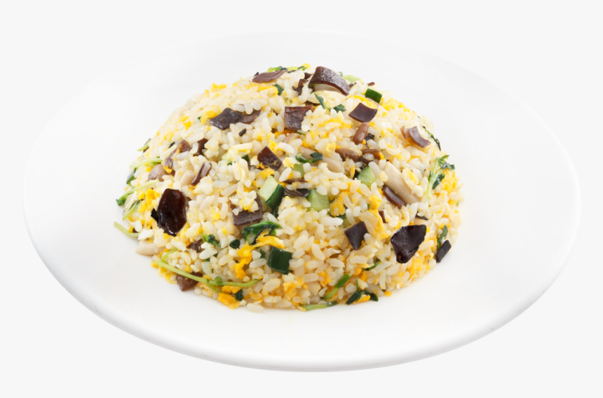 Vegetable & Mushroom Fried Rice 什菜蛋炒饭, HD Png Download