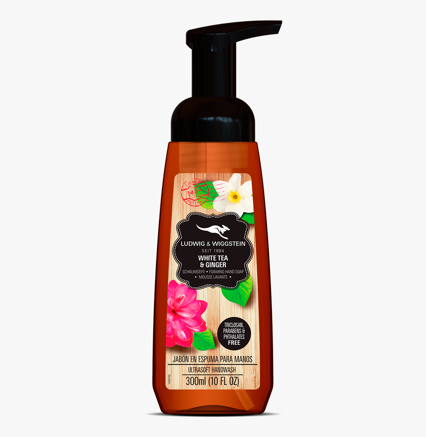 Foam Soap White Tea And Ginger - Rose, HD Png Download