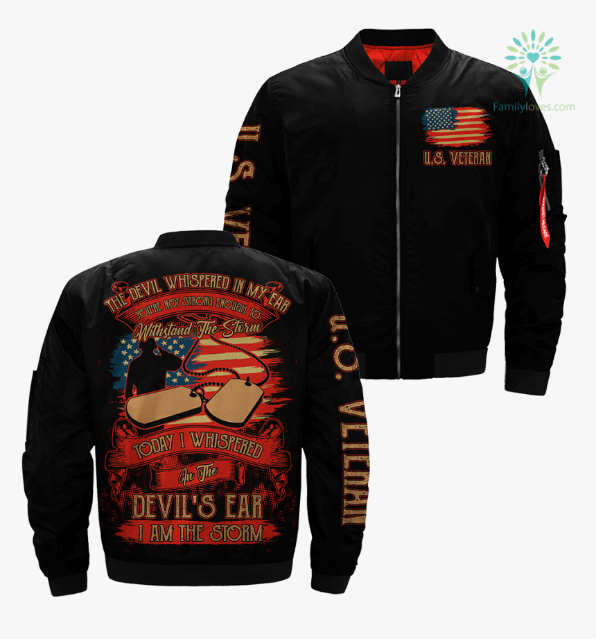 The Devil Whispered In My Ear I Am The Storm Veteran - Rather Live On My Feet Than Die, HD Png Download