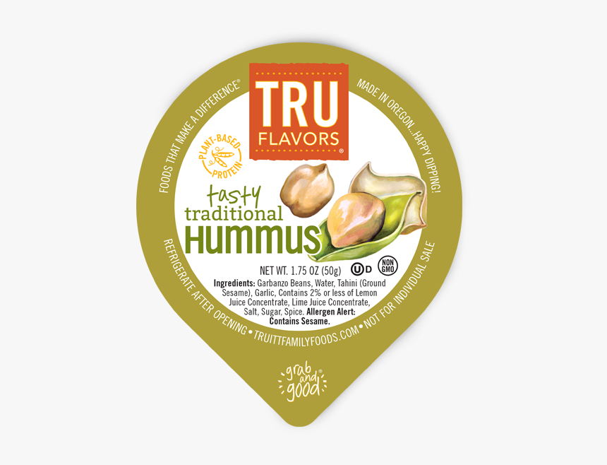 Hummus Png - Tru Hummus, Transparent Png
