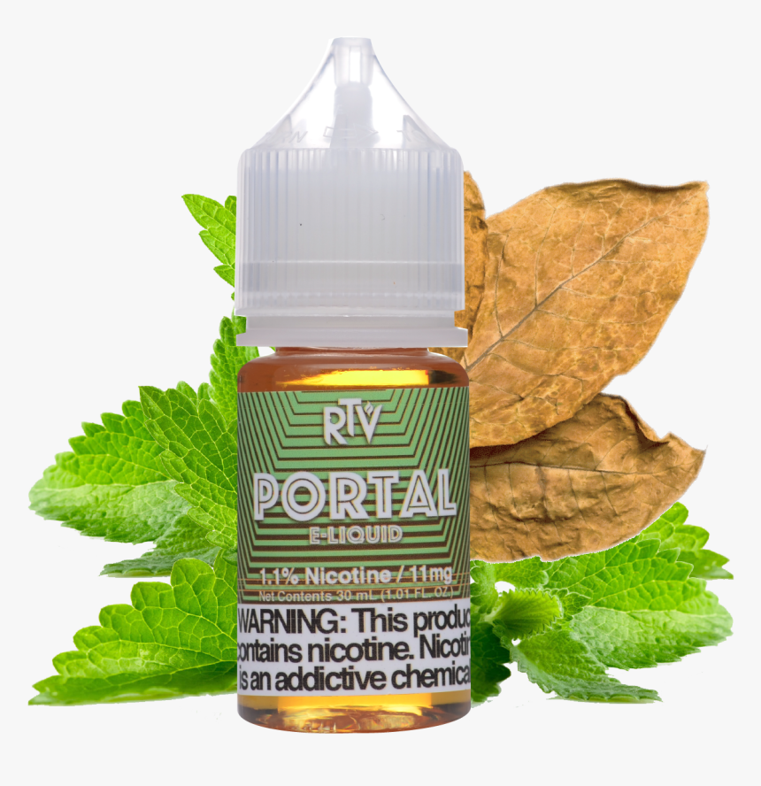 E-liquid Portal Blend - Essential Oil Leaves, HD Png Download