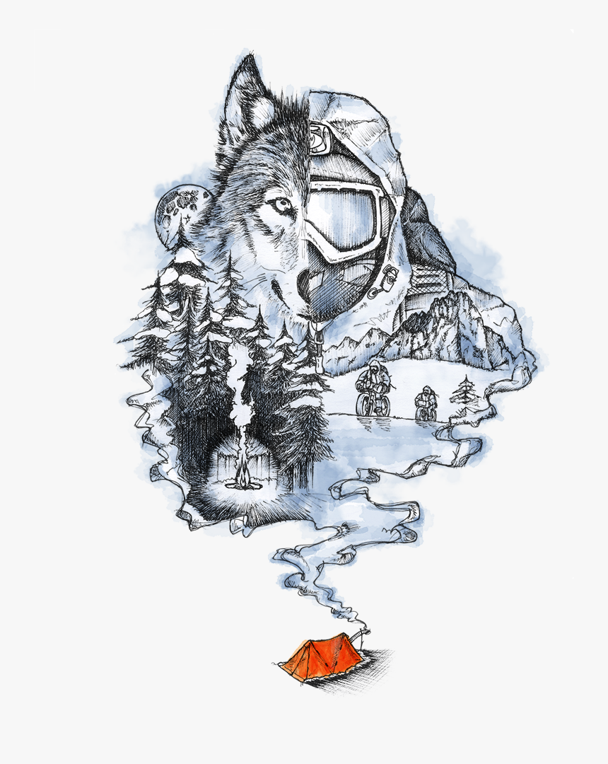 Tramontana Film, Montanus, Winter Bikepacking - Tramontana Montanus, HD Png Download