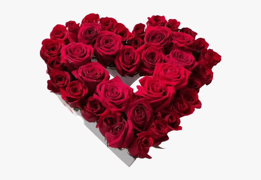 Transparent Png Rosas Rojas Png - Corazon De Rosas Png, Png Download , Transparent Png Image - PNGitem