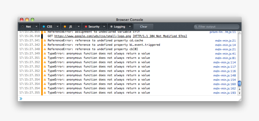 Browser Console, HD Png Download