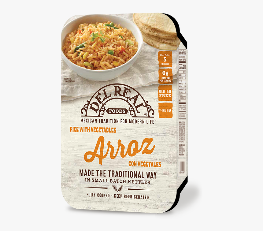 Del Real Arroz Rice With Vegetables, HD Png Download