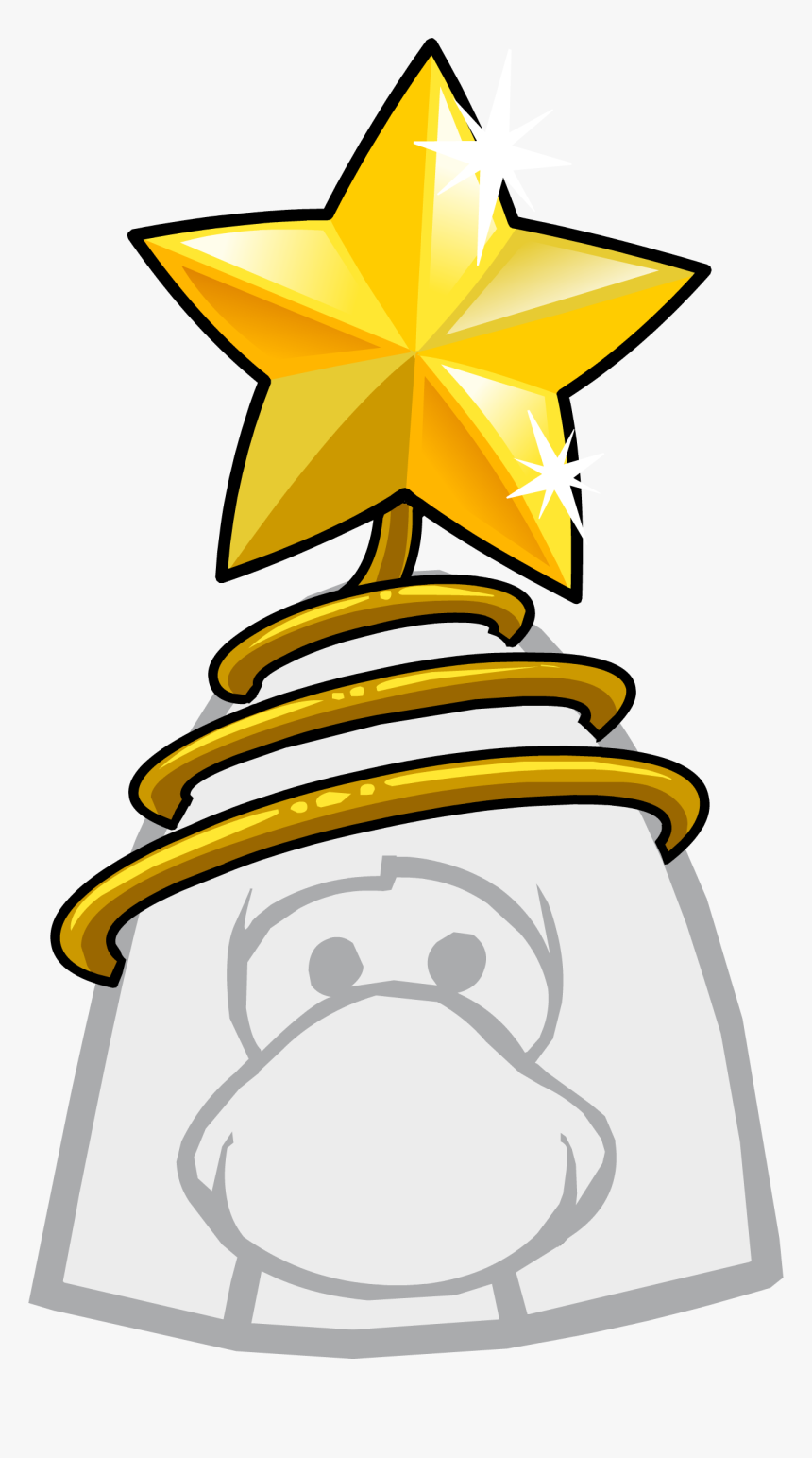 Transparent Estrella Dorada Png - Club Penguin Optic Headset, Png Download