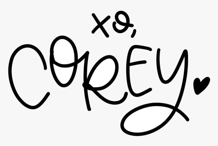 Xocoreysignature - Calligraphy, HD Png Download