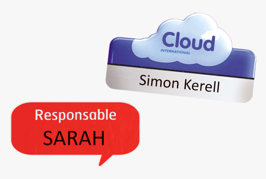 Premium Impress Name Badge, Special Shape - Orange, HD Png Download